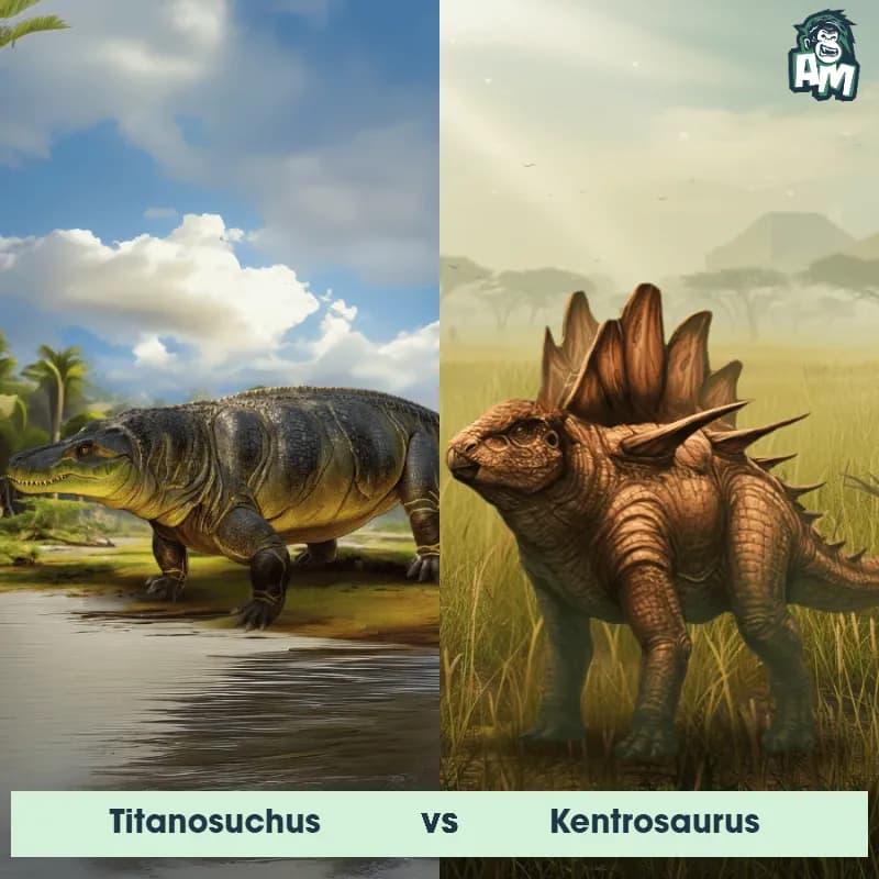 Titanosuchus vs Kentrosaurus - Animal Matchup Titanosuchus vs Kentrosaurus - Animal Matchup