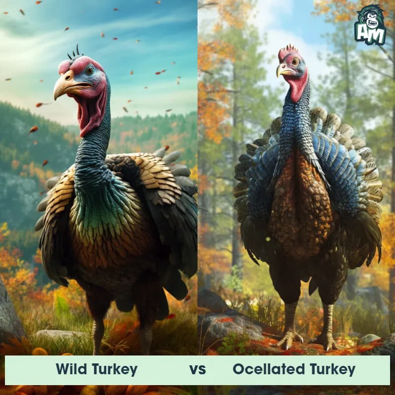 Wild Turkey vs Ocellated Turkey - Animal Matchup Wild Turkey vs Ocellated Turkey - Animal Matchup